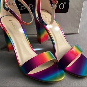 Bamboo Rainbow Heels